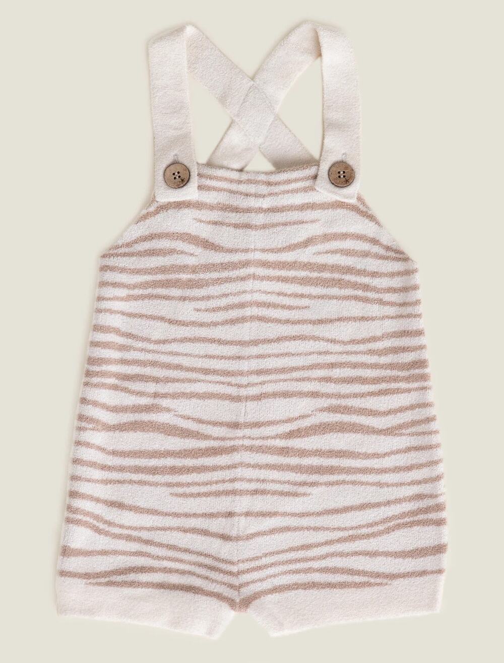 NWT Barefoot Dreams Toddle 2T 3T Animal Print Romper One Piece Soft Cozy Comfy